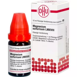 MAGNESIUM SULFURICUM LM XVIII Spädning, 10 ml