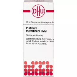 PLATINUM METALLICUM LM VI Spädning, 10 ml