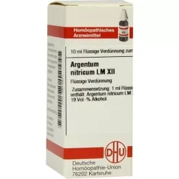 ARGENTUM NITRICUM LM XII Spädning, 10 ml