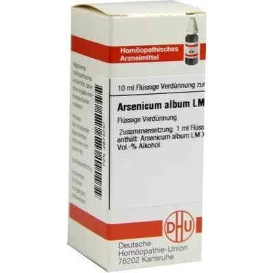 ARSENICUM ALBUM LM XII Spädning, 10 ml