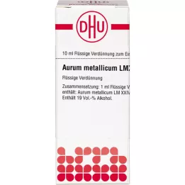 AURUM METALLICUM LM XXIV Spädning, 10 ml