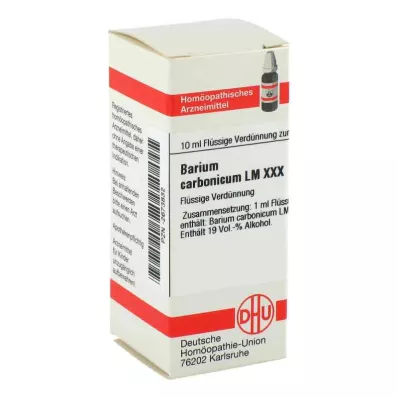 BARIUM CARBONICUM LM XXX Spädning, 10 ml