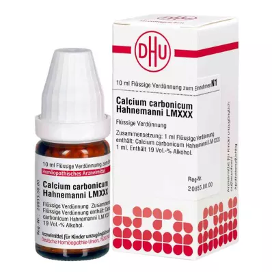 CALCIUM CARBONICUM Hahnemanni LM XXX Spädning, 10 ml CALCIUM CARBONICUM Hahnemanni LM XXX Spädning, 10 ml