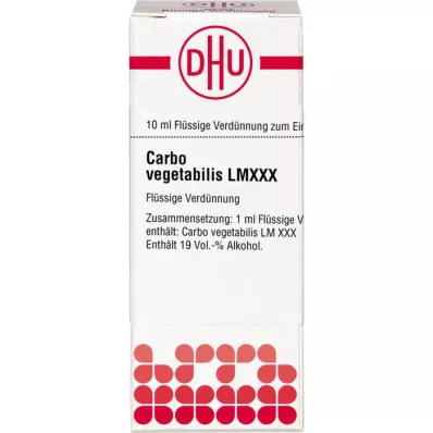 CARBO VEGETABILIS LM XXX Spädning, 10 ml
