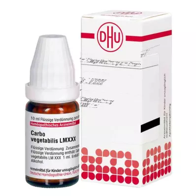 CARBO VEGETABILIS LM XXX Spädning, 10 ml CARBO VEGETABILIS LM XXX Spädning, 10 ml