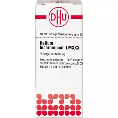 KALIUM BICHROMICUM LM XXX Spädning, 10 ml