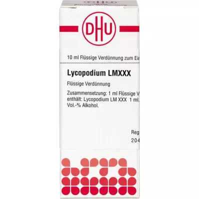 LYCOPODIUM LM XXX Spädning, 10 ml
