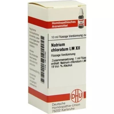 NATRIUM CHLORATUM LM XII Spädning, 10 ml