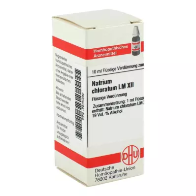 NATRIUM CHLORATUM LM XII Spädning, 10 ml