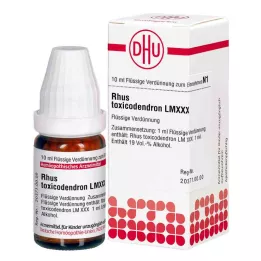 RHUS TOXICODENDRON LM XXX Spädning, 10 ml