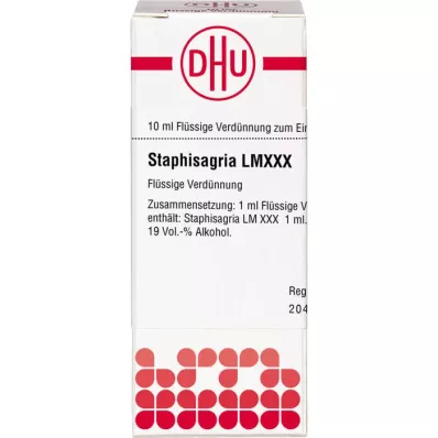 STAPHISAGRIA LM XXX Spädning, 10 ml