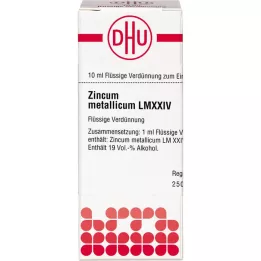 ZINCUM METALLICUM LM XXIV Spädning, 10 ml