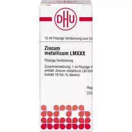 ZINCUM METALLICUM LM XXX Spädning, 10 ml