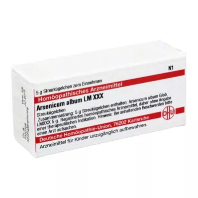 ARSENICUM ALBUM LM XXX Globuli, 5 g ARSENICUM ALBUM LM XXX Globuli, 5 g