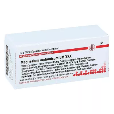 MAGNESIUM CARBONICUM LM XXX Globuli, 5 g MAGNESIUM CARBONICUM LM XXX Globuli, 5 g