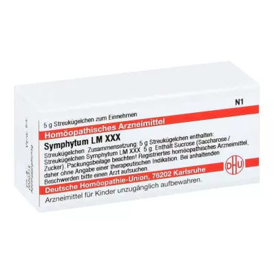 SYMPHYTUM LM XXX Globuli, 5 g SYMPHYTUM LM XXX Globuli, 5 g