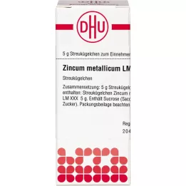 ZINCUM METALLICUM LM XXX Globuli, 5 g