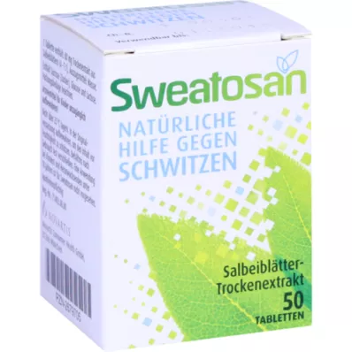 SWEATOSAN Överdragna tabletter, 50 st