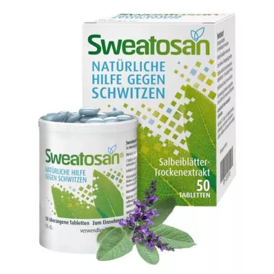 SWEATOSAN Överdragna tabletter, 50 st