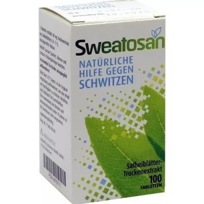 SWEATOSAN Överdragna tabletter, 100 st