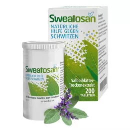 SWEATOSAN Överdragna tabletter, 200 st