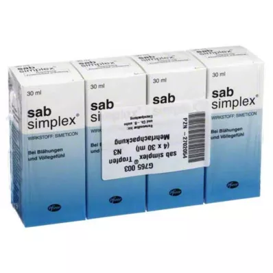 SAB simplex oral suspension, 4X30 ml SAB simplex oral suspension, 4X30 ml