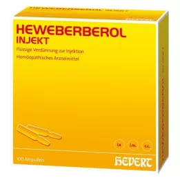 HEWEBERBEROL Injektionsampuller, 100 st