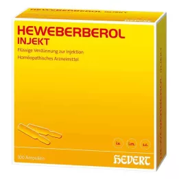 HEWEBERBEROL Injektionsampuller, 100 st