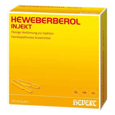 HEWEBERBEROL Injektionsampuller, 100 st HEWEBERBEROL Injektionsampuller, 100 st