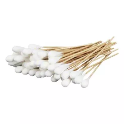 WATTESTÄBCHEN med bomullshuvud 15 cm stort, 50 st WATTESTÄBCHEN med bomullshuvud 15 cm stort, 50 st