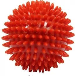 MASSAGEBALL Igelkottsboll 9 cm röd, 1 st