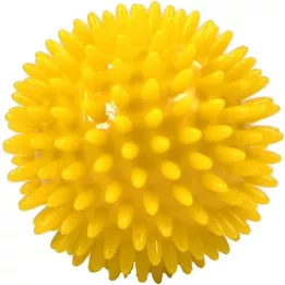 MASSAGEBALL Igelkottsboll 8 cm gul, 1 st