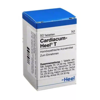 CARDIACUM Heel T tabletter, 50 st CARDIACUM Heel T tabletter, 50 st