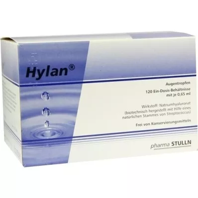 HYLAN 0,65 ml ögondroppar, 120 st