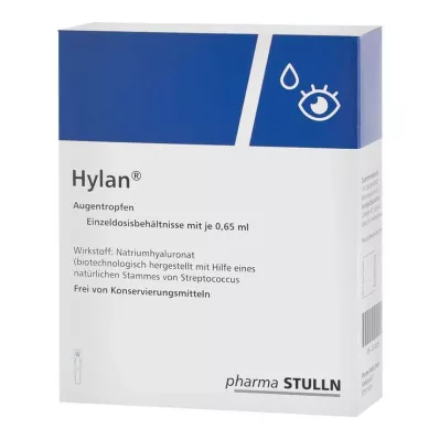 HYLAN 0,65 ml ögondroppar, 120 st
