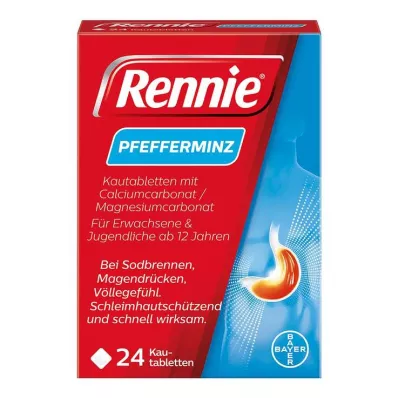 RENNIE Tuggtabletter, 24 st