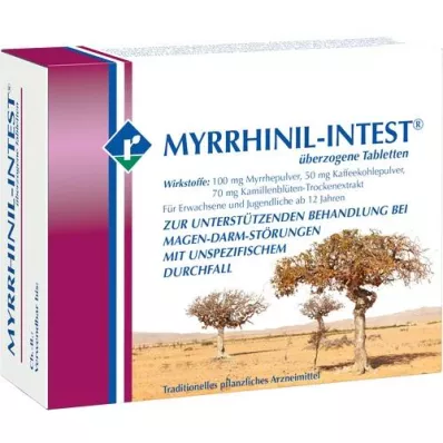 MYRRHINIL INTEST Överdragna tabletter, 100 st
