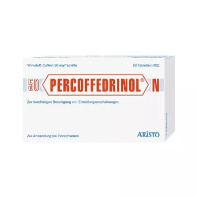 PERCOFFEDRINOL N 50 mg tabletter, 50 st