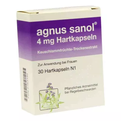 AGNUS SANOL Hårda kapslar, 30 st