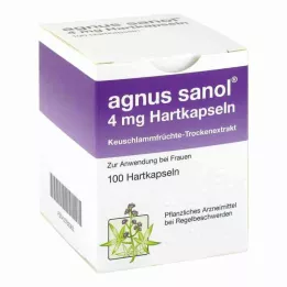 AGNUS SANOL Hårda kapslar, 100 st