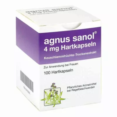AGNUS SANOL Hårda kapslar, 100 st