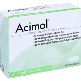 ACIMOL med pH-testremsor filmdragerade tabletter, 48 st