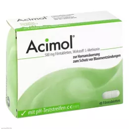 ACIMOL med pH-testremsor filmdragerade tabletter, 48 st