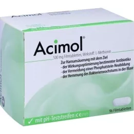 ACIMOL med pH-testremsor filmdragerade tabletter, 96 st