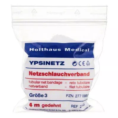 NETZVERBAND Ypsin nätstorlek 3 4 m vit, 1 st