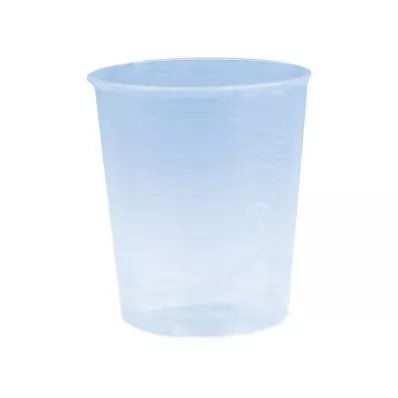 EINNEHMEGLAS Plast 30 ml blå, 10 st