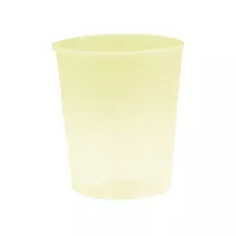 EINNEHMEGLAS Plast 30 ml gul, 10 st