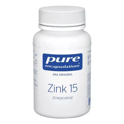 PURE ENCAPSULATIONS Zink 15 Zink Picolinate Kapslar, 180 Kapslar