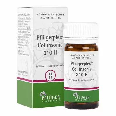 PFLÜGERPLEX Collinsonia 310 H Tabletter, 100 st PFLÜGERPLEX Collinsonia 310 H Tabletter, 100 st
