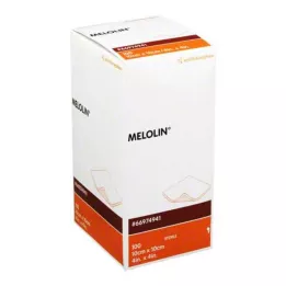 MELOLIN 10x10 cm sårförband sterila, 100 st